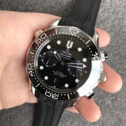  Omega-Seamaster 300m Chrono 44MM SS/RU Black UMF Asia 9900