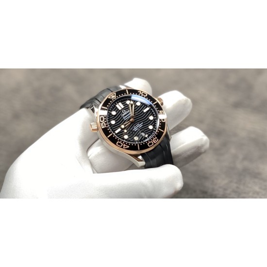  Omega-Seamaster 300m 2019 42mm SS/RU Black Dial VSF A8800