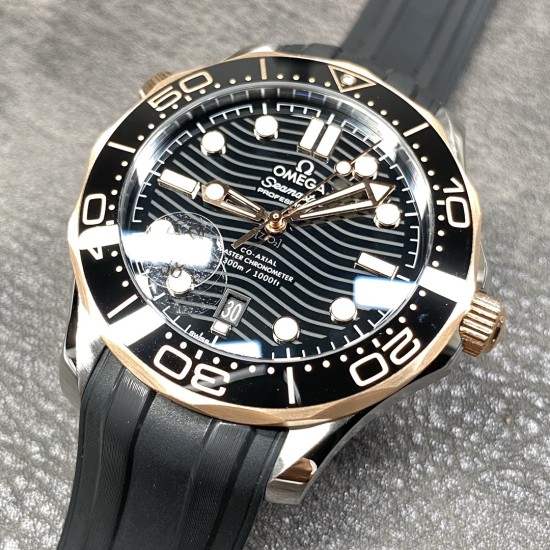  Omega-Seamaster 300m 2019 42mm SS/RU Black Dial VSF A8800