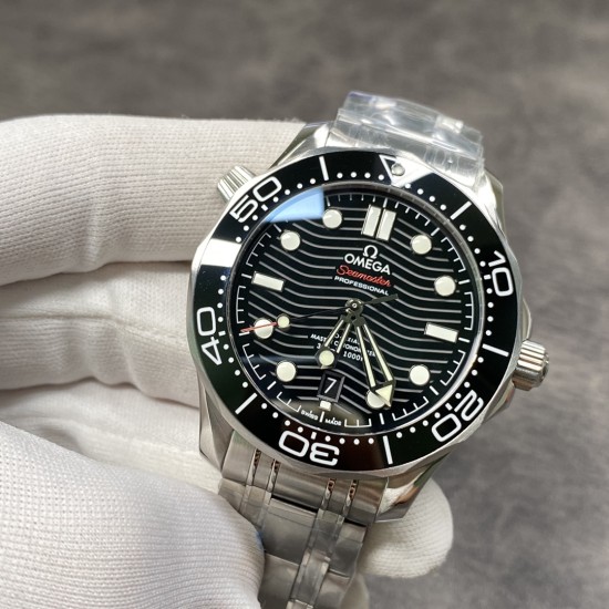  Omega-Seamaster 300m 2019 42mm SS/SS Black Dial VSF A8800