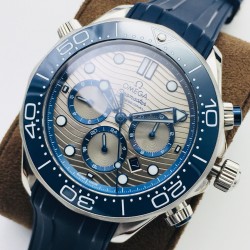  Omega-Seamaster 300M Chronograph 44mm SS/RU Grey Dial TWF A9900