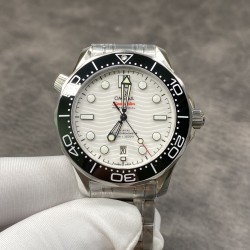  Omega-Seamaster 300m 2019 42mm SS/SS White Dial VSF A8800