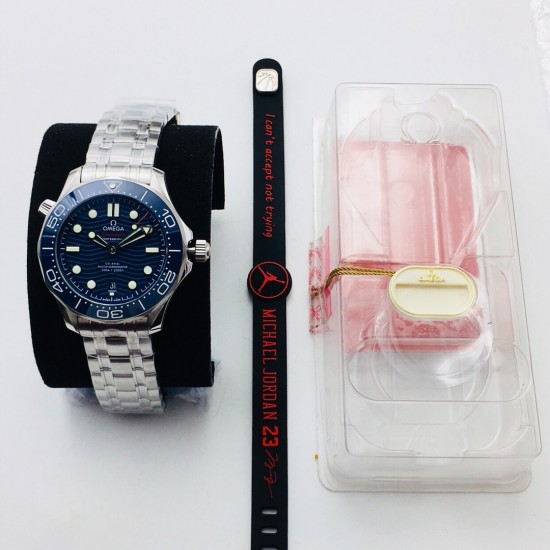  Omega-Seamaster 300m 2025 42mm SS/SS Blue Dial VSF A8800