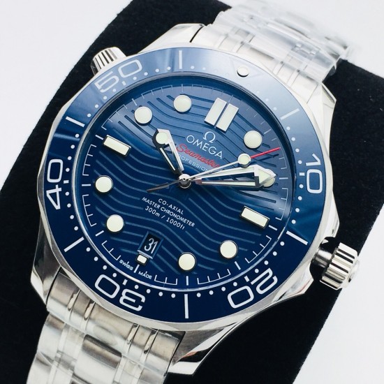  Omega-Seamaster 300m 2025 42mm SS/SS Blue Dial VSF A8800