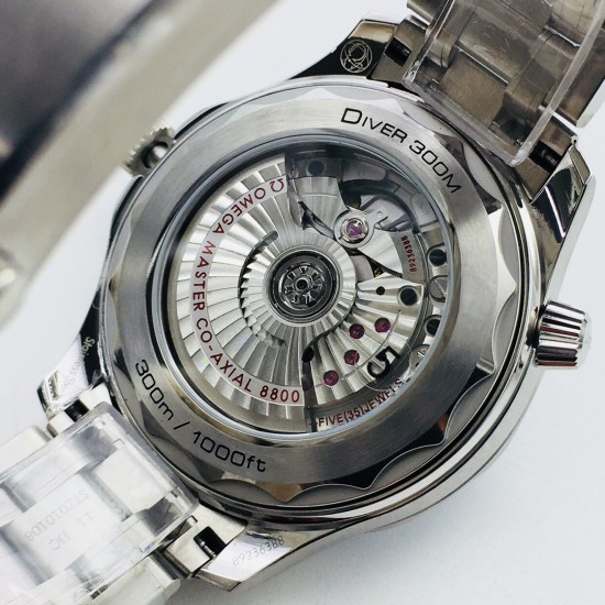  Omega-Seamaster 300m 2025 42mm SS/SS Blue Dial VSF A8800