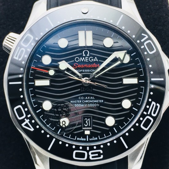  Omega-Seamaster 300m 2019 42mm SS/RU Black Dial VSF A8800