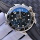  Omega-Seamaster 300m Chronograph 44mm SS/RU Black Dial GDF A9900