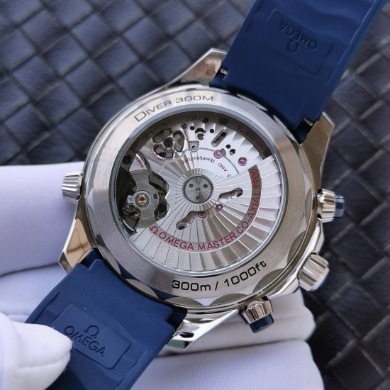  Omega-Seamaster 300m Chronograph 44mm SS/RU Blue Dial GDF A9900