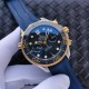  Omega-Seamaster 300m Chronograph 44mm SS/YG/RU Blue Dial GDF A9900