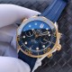  Omega-Seamaster 300m Chronograph 44mm SS/YG/RU Blue Dial GDF A9900