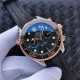  Omega-Seamaster 300m Chronograph 44mm SS/RG/RU Black Dial GDF A9900