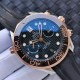  Omega-Seamaster 300m Chronograph 44mm SS/RG/RU Black Dial GDF A9900