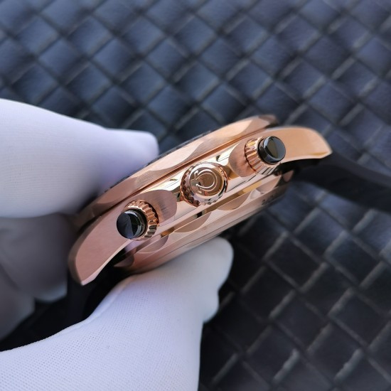  Omega-Seamaster 300m Chronograph 44mm RG/RU Black Dial GDF A9900