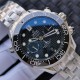  Omega-Seamaster 300m Chronograph 44mm SS/SS Black Dial GDF A9900