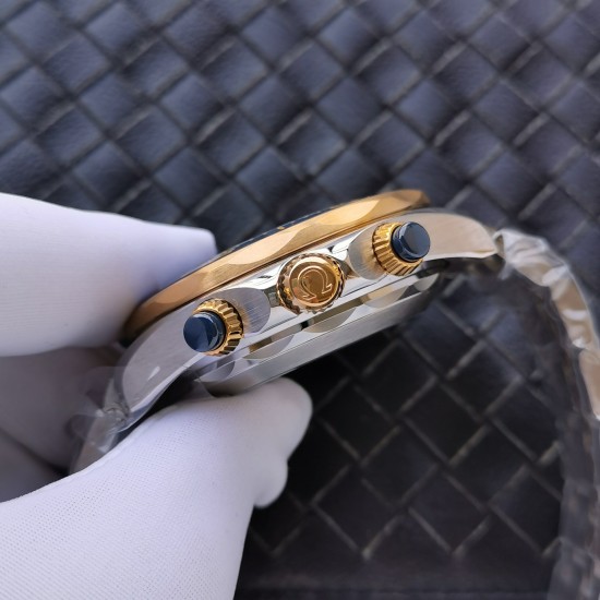  Omega-Seamaster 300m Chronograph 44mm SS/YG/SS Black Dial GDF A9900