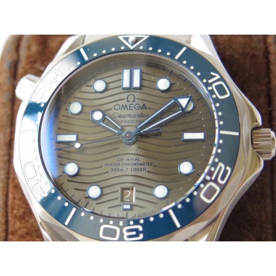  Omega-Seamaster 300m 42mm SS/SS Grey Dial URF A8800