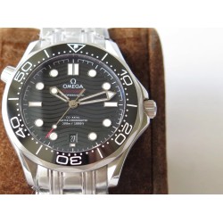  Omega-Seamaster 300m 42mm SS/SS Black Dial URF A8800