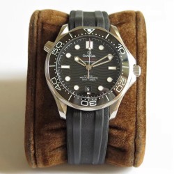  Omega-Seamaster 300m 42mm SS/RU Black Dial URF A8800