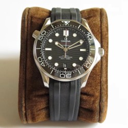  Omega-Seamaster 300m 42mm SS/RU Black Dial URF A8800