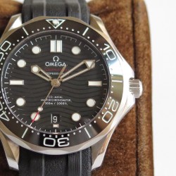  Omega-Seamaster 300m 42mm SS/RU Black Dial URF A8800