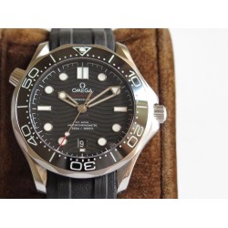  Omega-Seamaster 300m 42mm SS/RU Black Dial URF A8800
