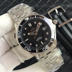  Omega-Seamaster 300m 42mm SS/SS Black Dial URF A8800