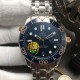  Omega-Seamaster 300m 42mm SS/RG/SS Blue Dial GBF A8800