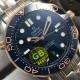  Omega-Seamaster 300m 42mm SS/RG/SS Blue Dial GBF A8800
