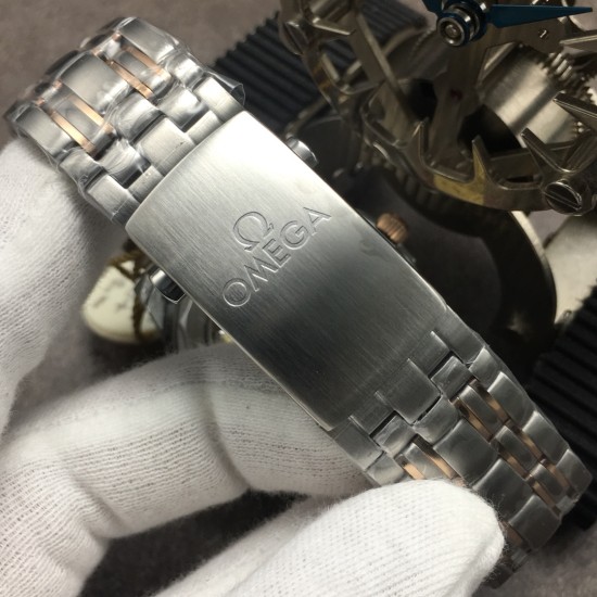  Omega-Seamaster 300m 42mm SS/RG/SS Blue Dial GBF A8800
