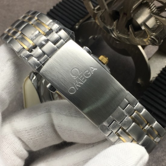  Omega-Seamaster 300m 42mm SS/YG/SS Black Dial GBF A8800