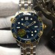  Omega-Seamaster 300m 42mm SS/YG/SS Blue Dial GBF A8800
