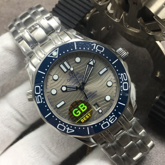  Omega-Seamaster 300m 42mm SS/SS Grey Dial GBF A8800