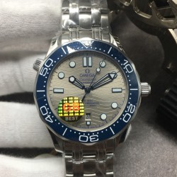  Omega-Seamaster 300m 42mm SS/SS Grey Dial GBF A8800