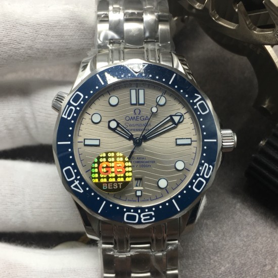 Omega-Seamaster 300m 42mm SS/SS Grey Dial GBF A8800