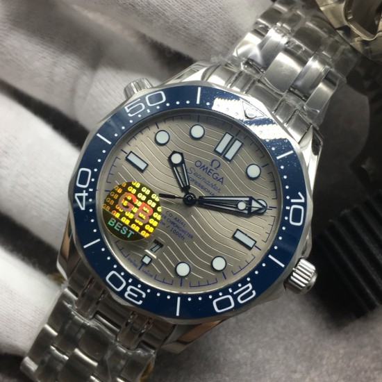  Omega-Seamaster 300m 42mm SS/SS Grey Dial GBF A8800