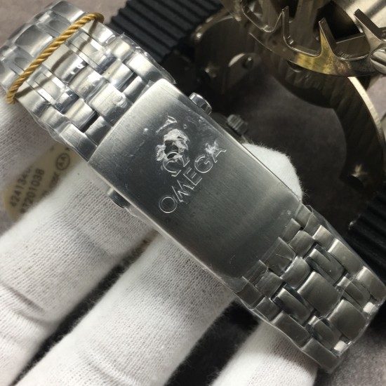  Omega-Seamaster 300m 42mm SS/SS White Dial GBF A8800