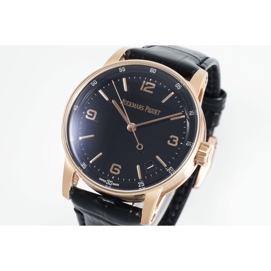 Audemars Piguet-Code11.59 15210 41mm RG/LE Black Dial APSF A4302 Super Clone