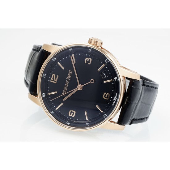 Audemars Piguet-Code11.59 15210 41mm RG/LE Black Dial APSF A4302 Super Clone