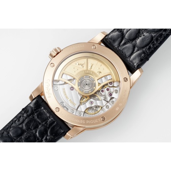 Audemars Piguet-Code11.59 15210 41mm RG/LE Black Dial APSF A4302 Super Clone