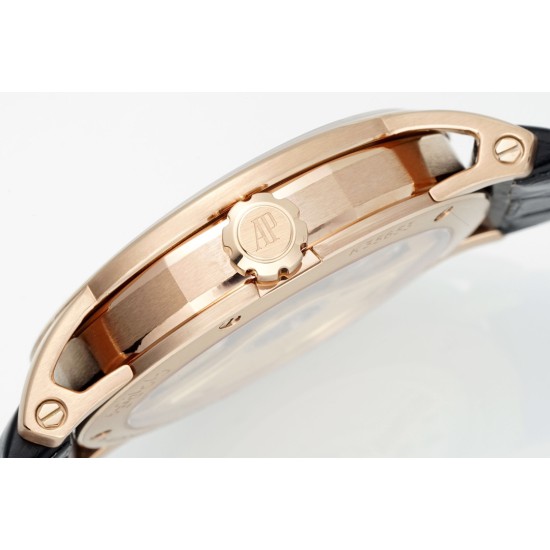 Audemars Piguet-Code11.59 15210 41mm RG/LE Black Dial APSF A4302 Super Clone