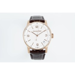 Audemars Piguet-Code11.59 15210 41mm RG/LE White Dial APSF A4302 Super Clone