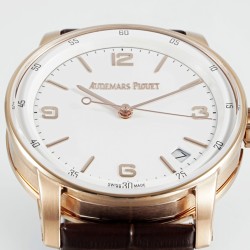 Audemars Piguet-Code11.59 15210 41mm RG/LE White Dial APSF A4302 Super Clone