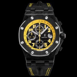 Audemars Piguet-Royal Oak Offshore 26176FO 42mm SS/RU Black Dial TKF A7750