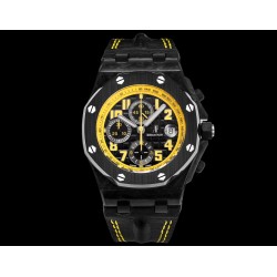 Audemars Piguet-Royal Oak Offshore 26176FO 42mm SS/RU Black Dial TKF A7750