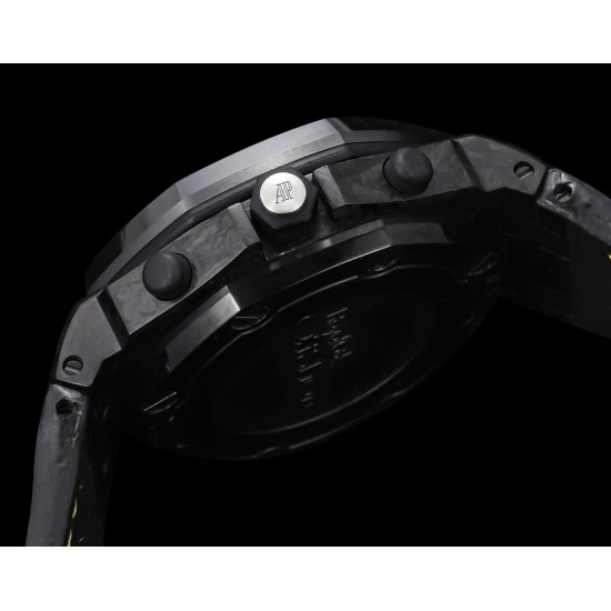 Audemars Piguet-Royal Oak Offshore 26176FO 42mm SS/RU Black Dial TKF A7750