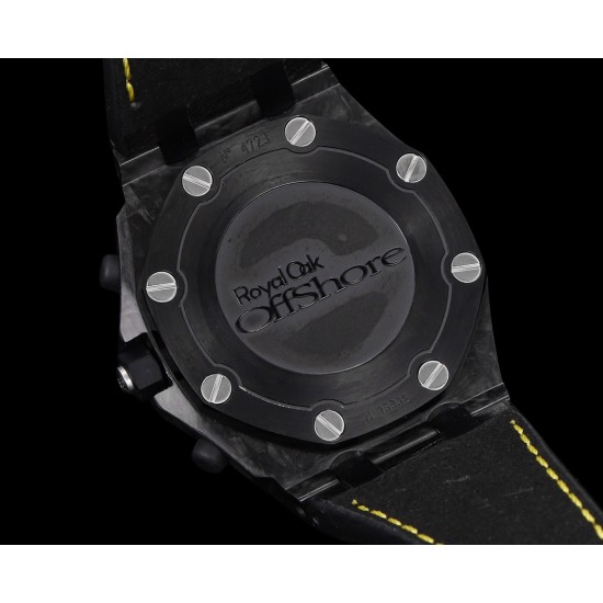 Audemars Piguet-Royal Oak Offshore 26176FO 42mm SS/RU Black Dial TKF A7750