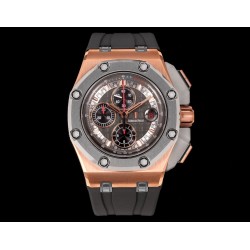 Audemars Piguet-Royal Oak Offshore 26401RO 44mm RG/RU Black Dial TKF A7750