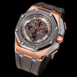 Audemars Piguet-Royal Oak Offshore 26401RO 44mm RG/RU Black Dial TKF A7750