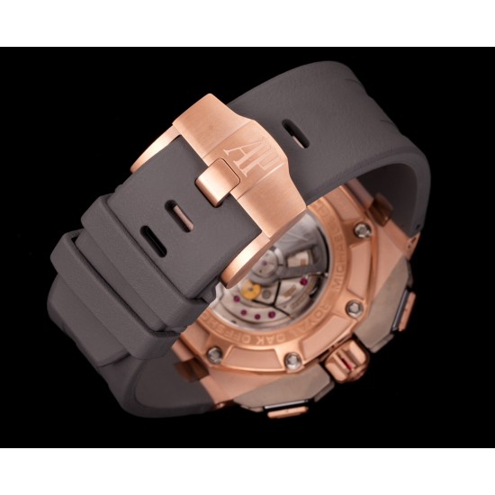 Audemars Piguet-Royal Oak Offshore 26401RO 44mm RG/RU Black Dial TKF A7750