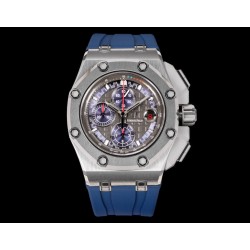 Audemars Piguet-Royal Oak Offshore Schumacher 44mm SS/RU Grey Dial TKF A3126